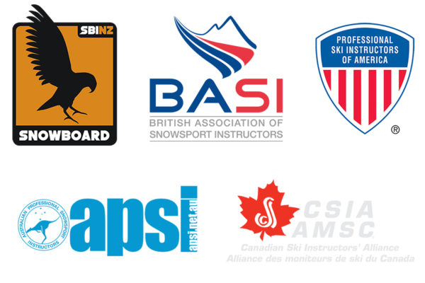 snowsports instructor organisation logos